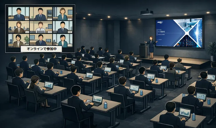 大規模説明会のイメージ